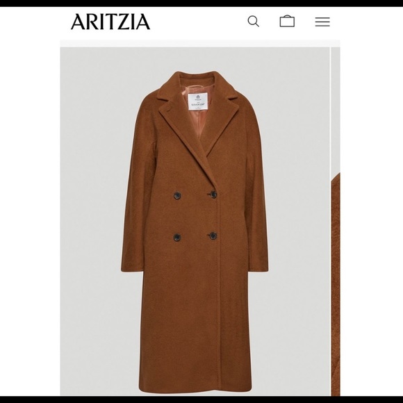 COPY - Aritzia Babaton Slouch Coat - Picture 1 of 9